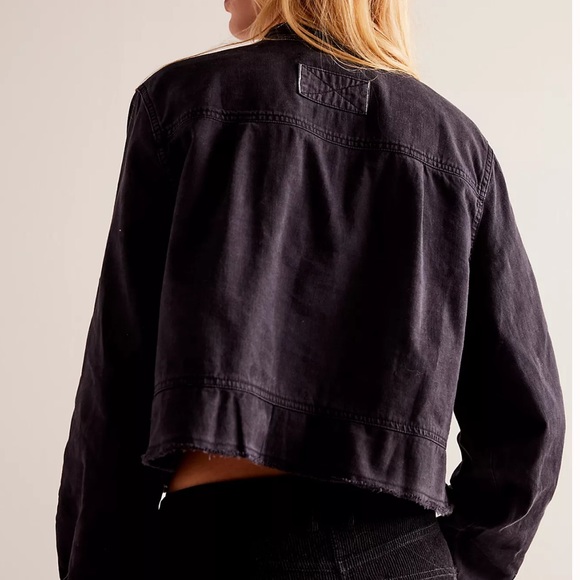 ISO: Free People We The Free Moto Bomber Shirt - Picture 5 of 5